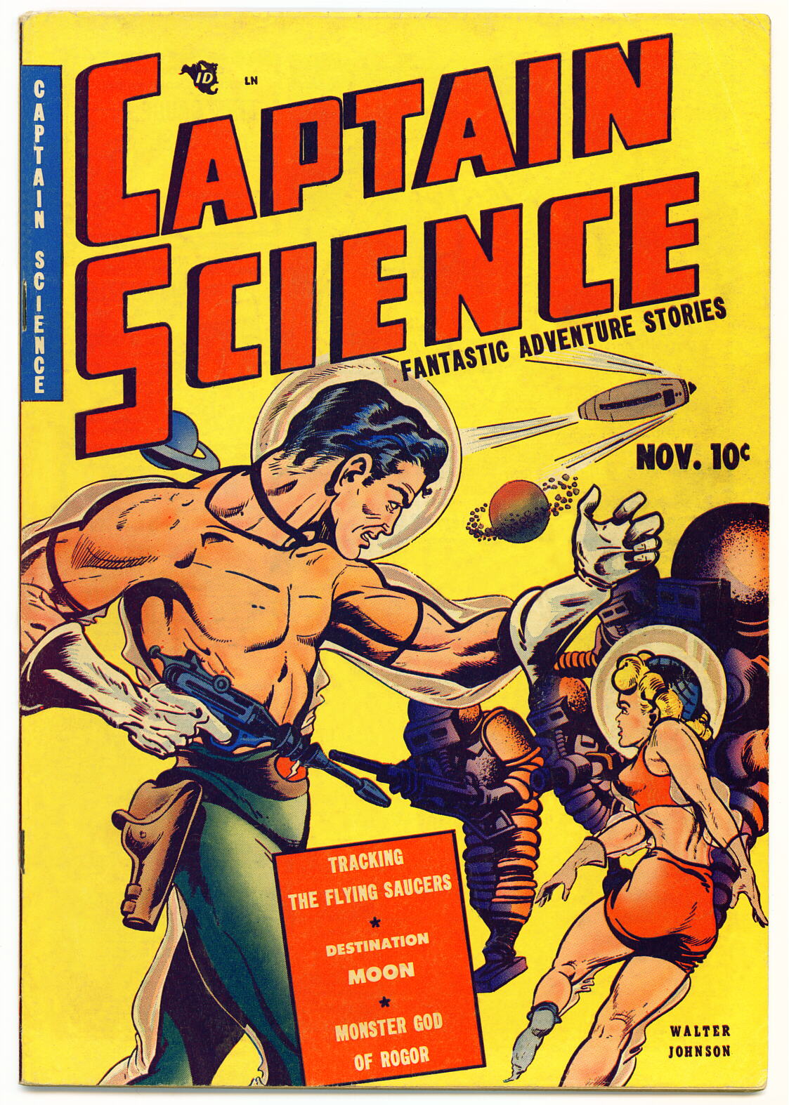 Captain Science #1 cover