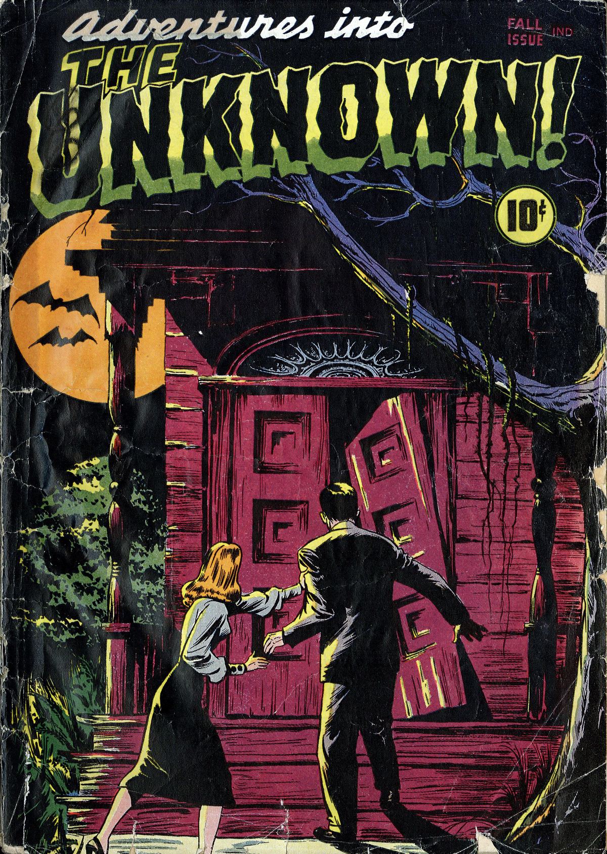 Adventures into the Unknown #1 cover