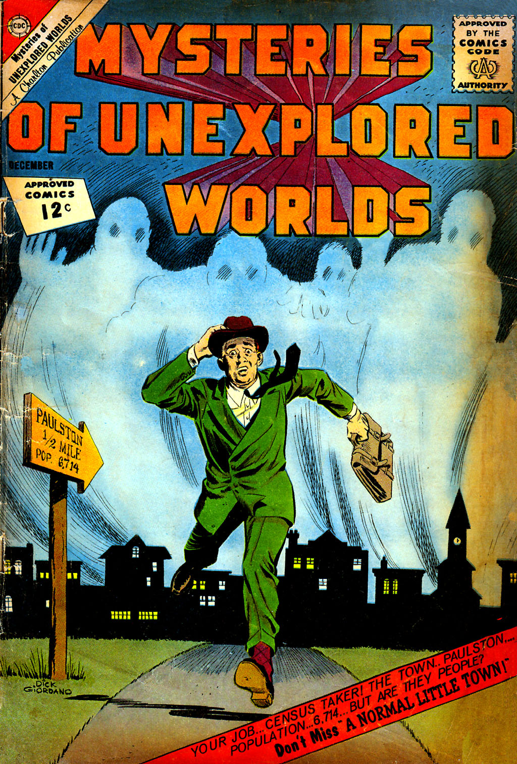 Mysteries of Unexplored Worlds #33 cover